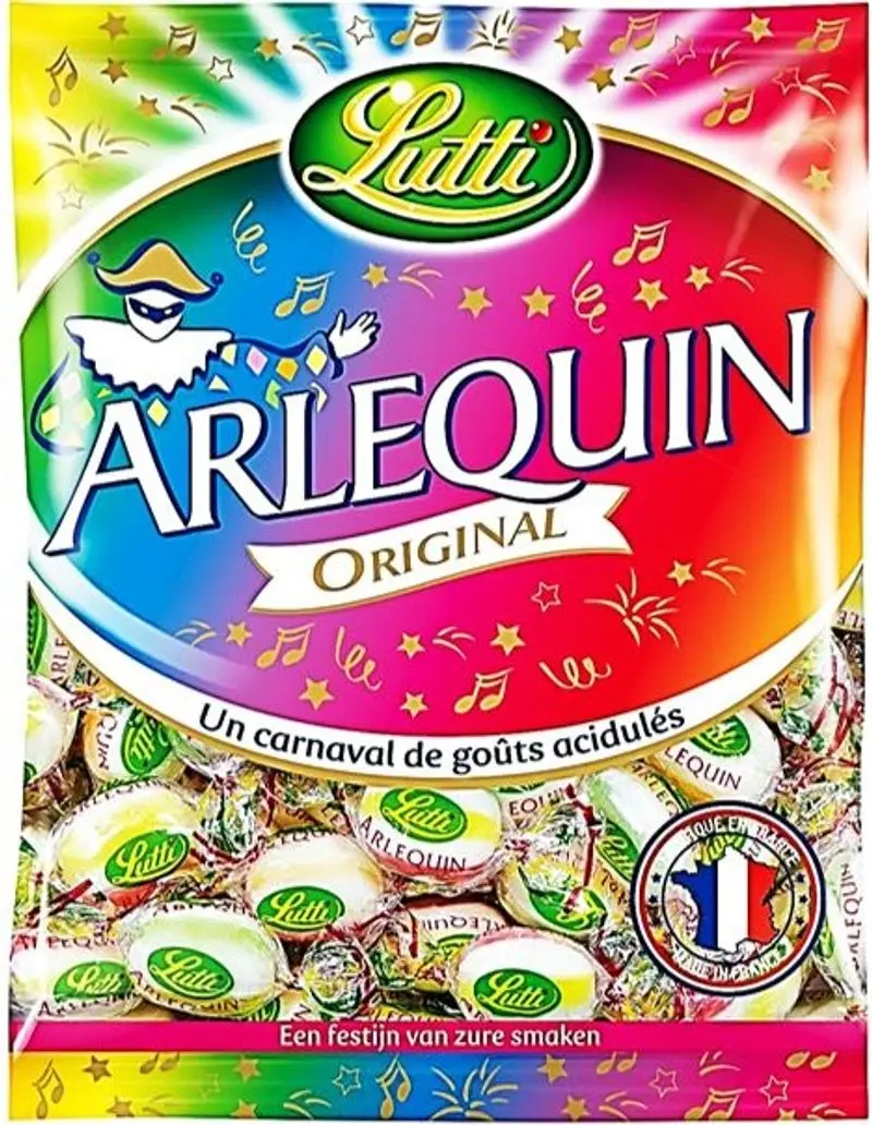 Harlequin Assorted Fruit Candies – 150G Colorful Mix (#116691) 1