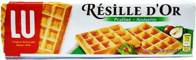 Hazelnut Praline Wafers 110G – Thin, Crisp Layers With Rich Caramelised Nuts (#116562) 1