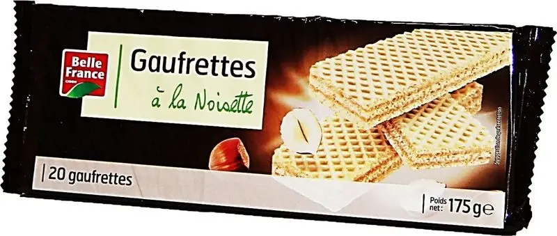 Hazelnut Wafer Biscuits 175G – Light, Crisp Layers Infused With Roasted Hazelnuts (#116532) 1