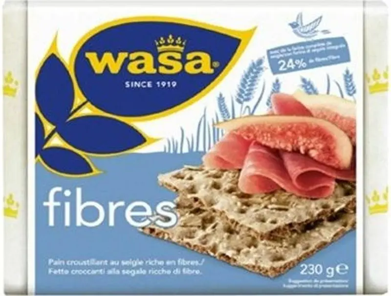 High-Fiber Rye Crispbread – Digestive Health Crackers (230G, Sku #118080) 1