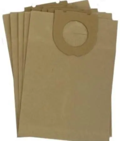 Hitachi Cylinder Vacuum Replacement Bags – 5-Pack 1