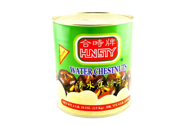 Hunsty Sliced Water Chestnuts – Crisp, Ready-To-Use Canned Vegetable 1
