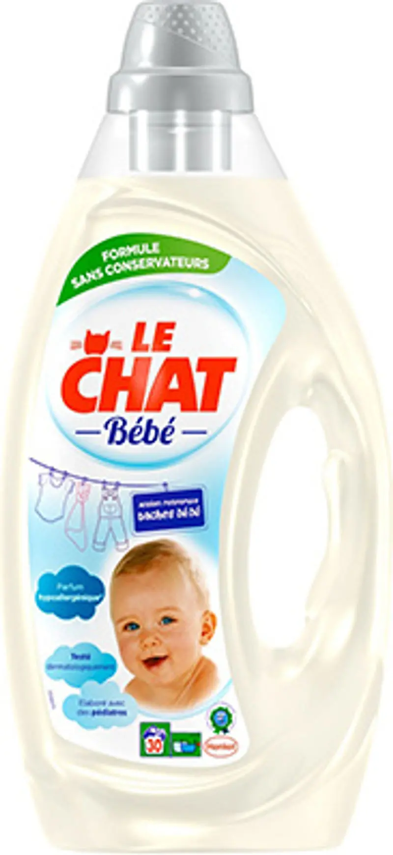 Hypoallergenic Baby Laundry Detergent – 1.6L Bottle – Model #119442 1