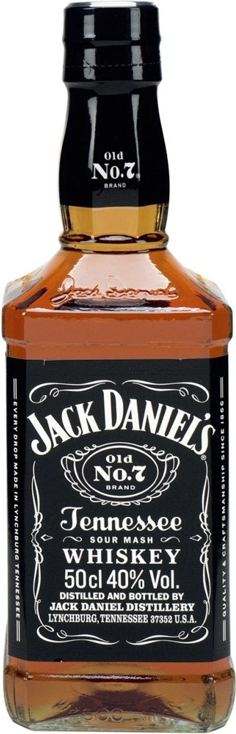 Jack Daniel’S Tennessee Whiskey | 40% Abv | 50Cl Mid-Size Bottle 1