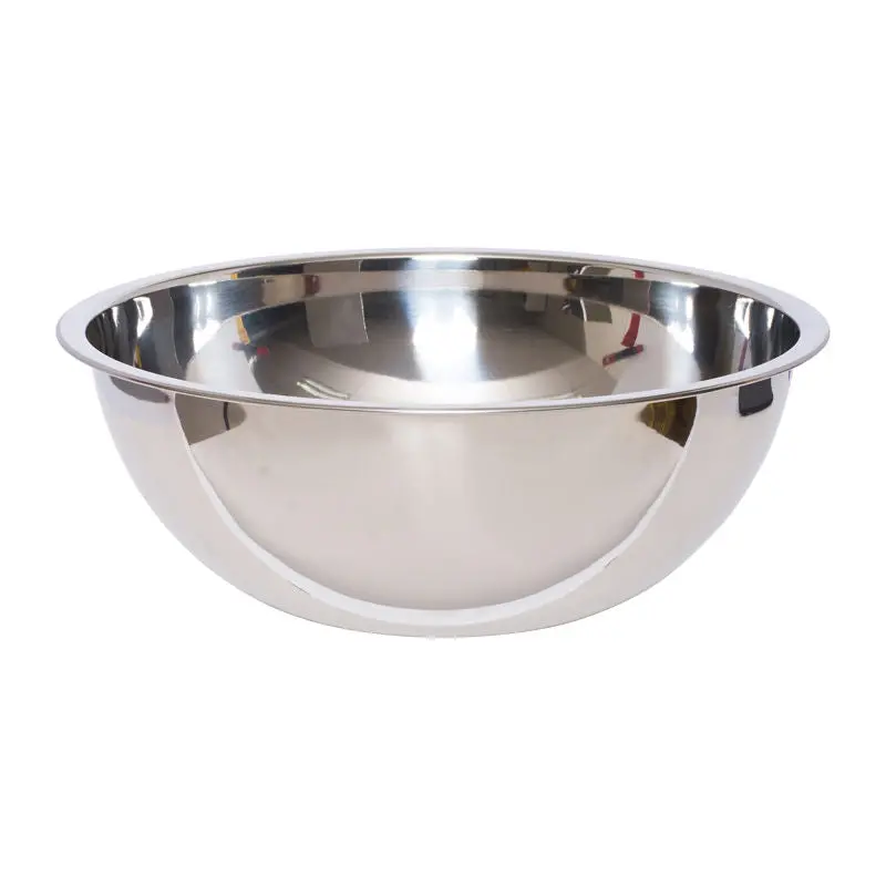 Large Stainless Steel Mixing Bowl – 33 Cm Diameter, Sn4952 1