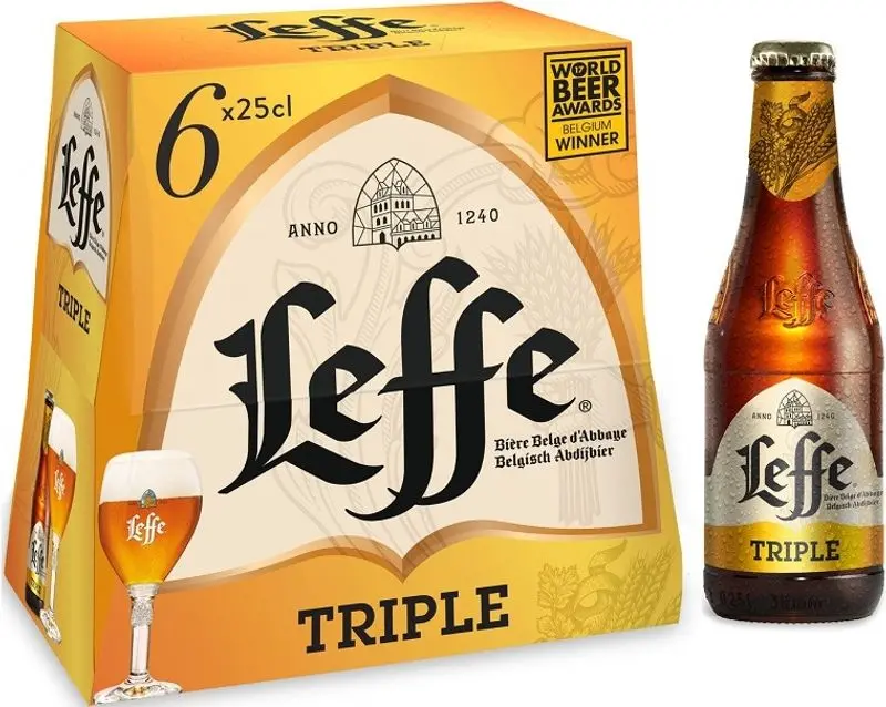 Leffe Triple – 8.5% Abv Strong Belgian Abbey Ale (25Cl) 1