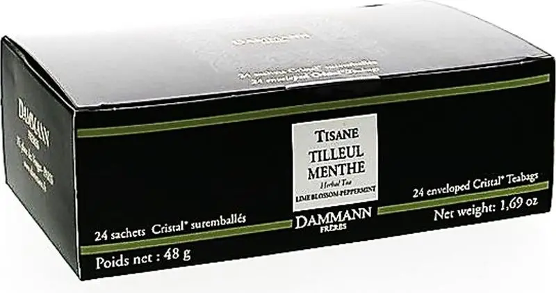 Lime Blossom & Peppermint Herbal Tea, 24 Biodegradable Bags 1