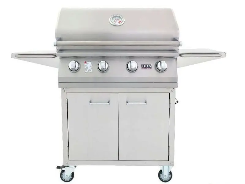 Lion 32-Inch Freestanding Stainless Steel Gas Grill 1