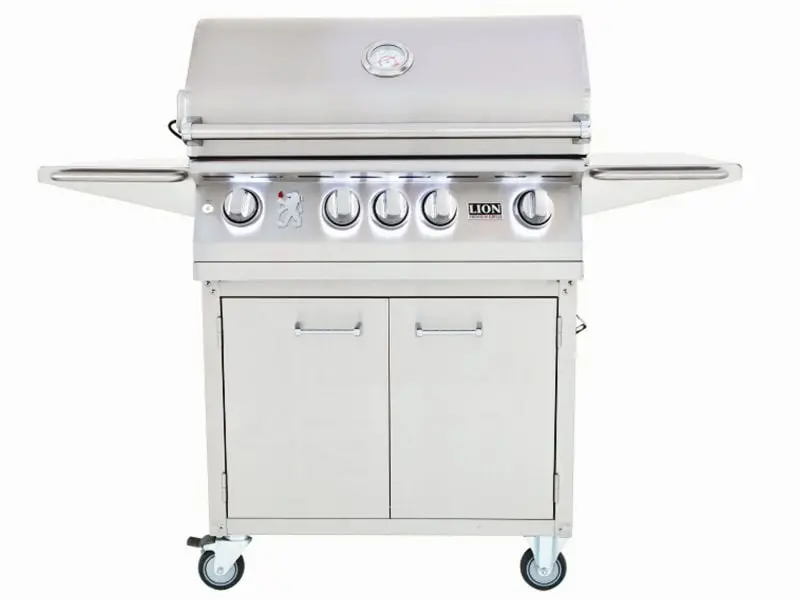Lion L75000 32-Inch Freestanding Stainless Steel Gas Grill 1