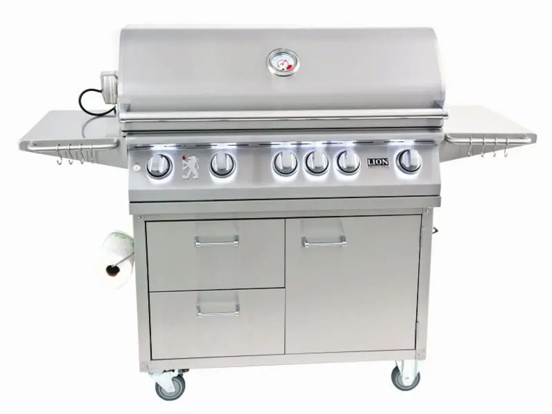 Lion L90000 40-Inch Freestanding Stainless Steel Gas Grill 1