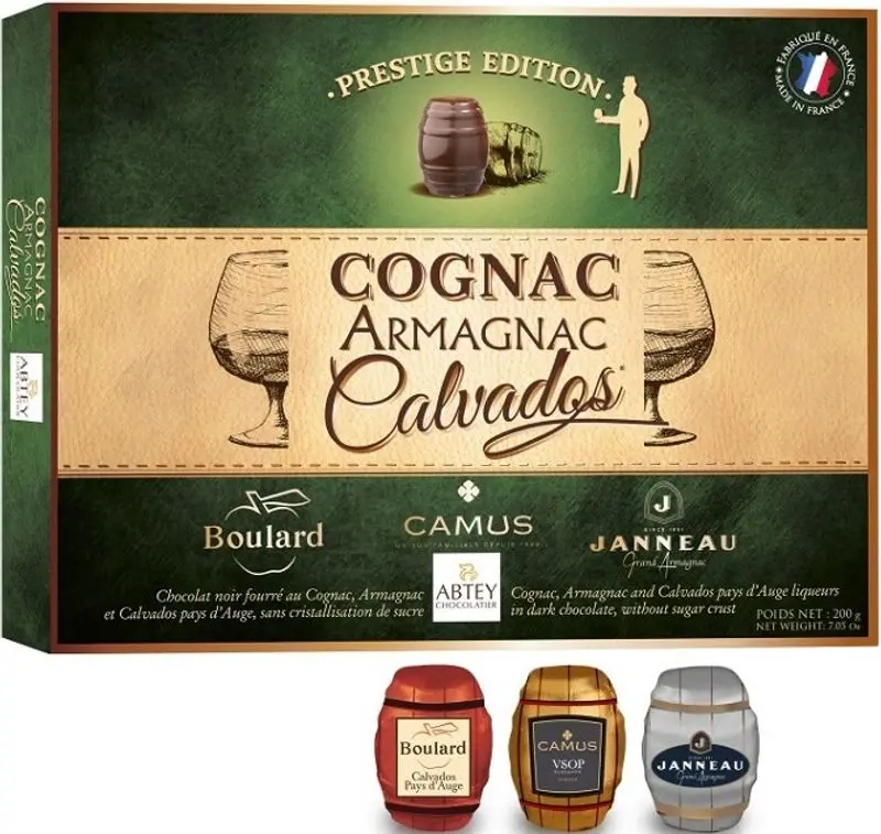 Liqueur-Filled Chocolate Assortment – 200G Box 1