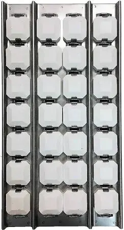 Lynx Oem Narrow Briquette Tray Pre-Loaded With Briquettes – For L42 And L54 Models (90190) 1