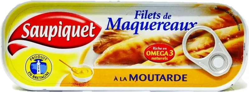 Mackerel Fillets In Creamy Mustard Sauce – 176G (#117101) 1