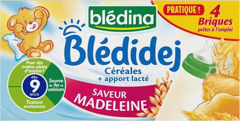Madeleine Infant Cereal – Stage 2 (From 12 Months), 50Ml Pouch (#118367) 1