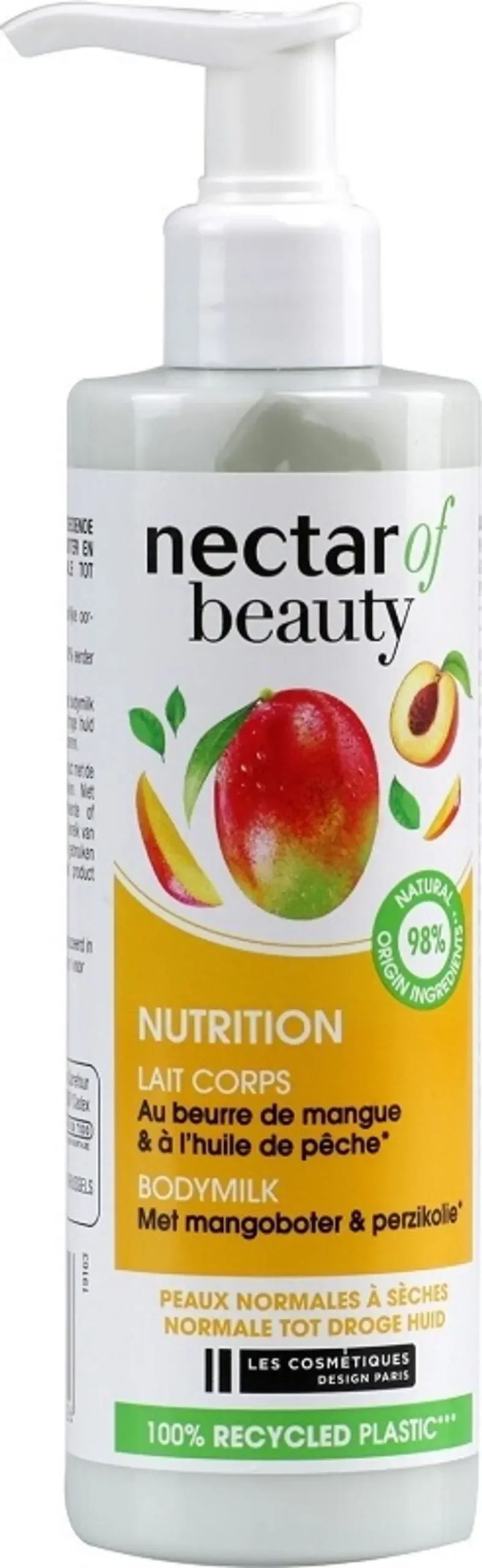 Mango Butter & Peach Nourishing Body Milk – 250Ml 1