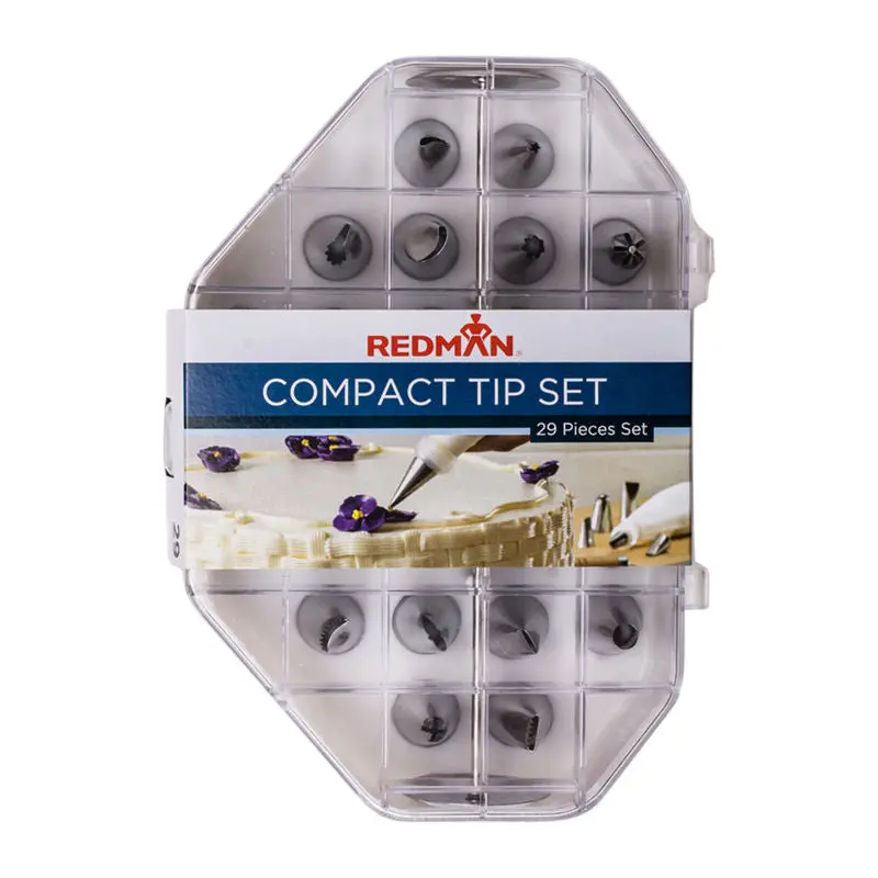 Medium-Sized Piping Tip Decorator Set – 29-Piece Professional Baking Kit – Model #14740 1