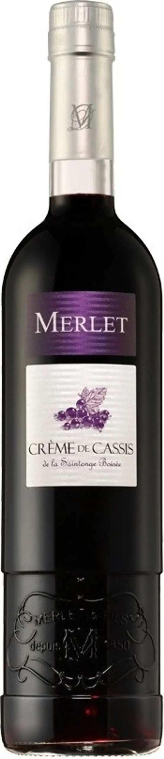 Merlet Blackcurrant Cream Liqueur – 50Cl (#124441) 1