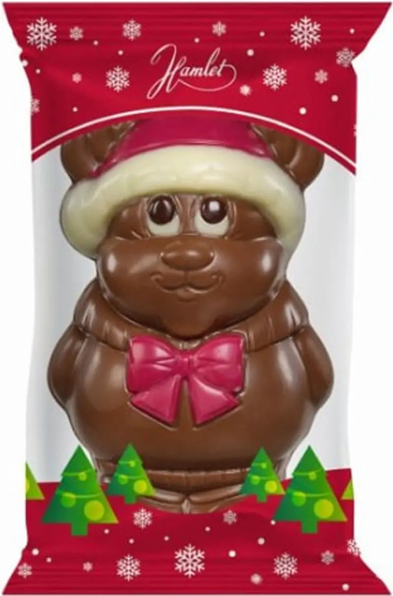 Milk Chocolate Bear-Shaped Confection – 50G Individually Wrapped (#126729) 1