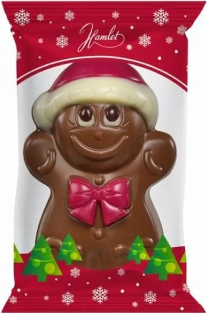 Milk Chocolate Gingerbread Mold – 50G Sweet & Spiced Holiday Candy (#126721) 1