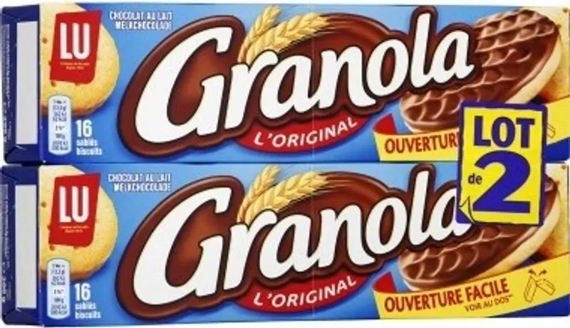 Milk Chocolate Granola Biscuits – 200G 1