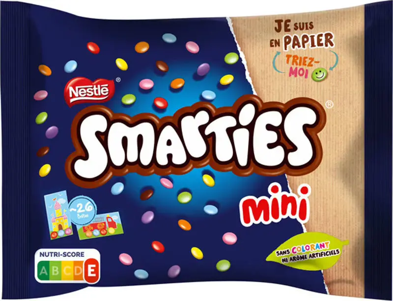 Milk Chocolate Mini Smarties – 375G Sharing Bag (#116706) 1