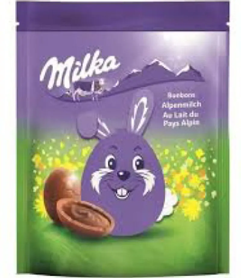 Milka Milk Chocolate Assorted Candies – 86G Creamy Swiss Chocolate Mix (#126735) 1