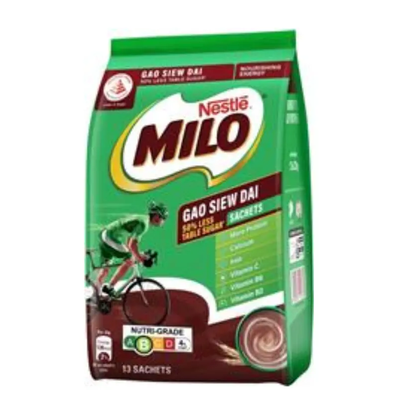 Milo Activ-Go Ready-To-Mix Sachets – Strong Brew Style, 15 × 33G 1