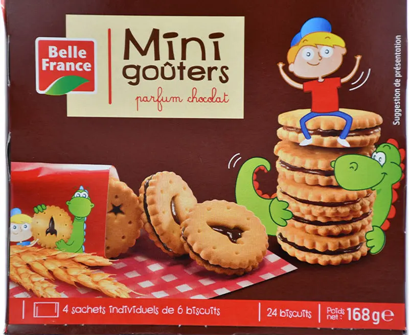 Mini Chocolate Round Biscuits – 168G 1