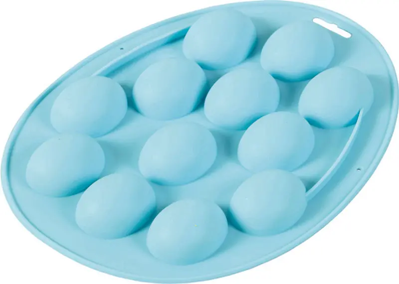 Mini Egg Silicone Baking Mold – 12-Cavity (#66340) 1