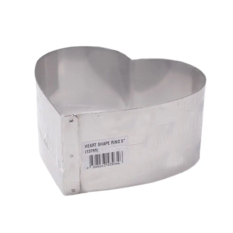 Mini Heart-Shaped Cake Collar – 5 × 2.5 Inch (Sku #13765) 1
