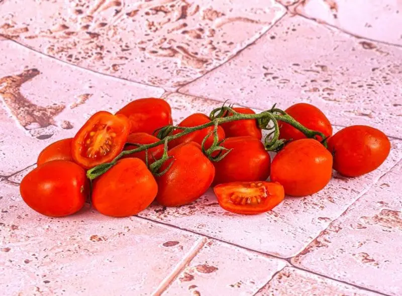 Mini San Marzano Tomatoes – Approx. 0.25Kg, Vine-Ripened Cherry Style (#122815) 1