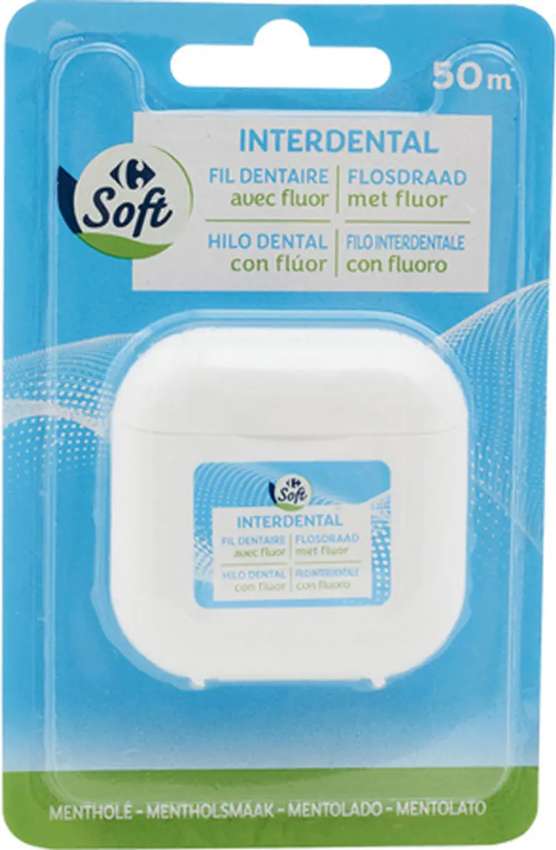 Mint-Flavored Dental Floss – 50 Meters (#119161) 1