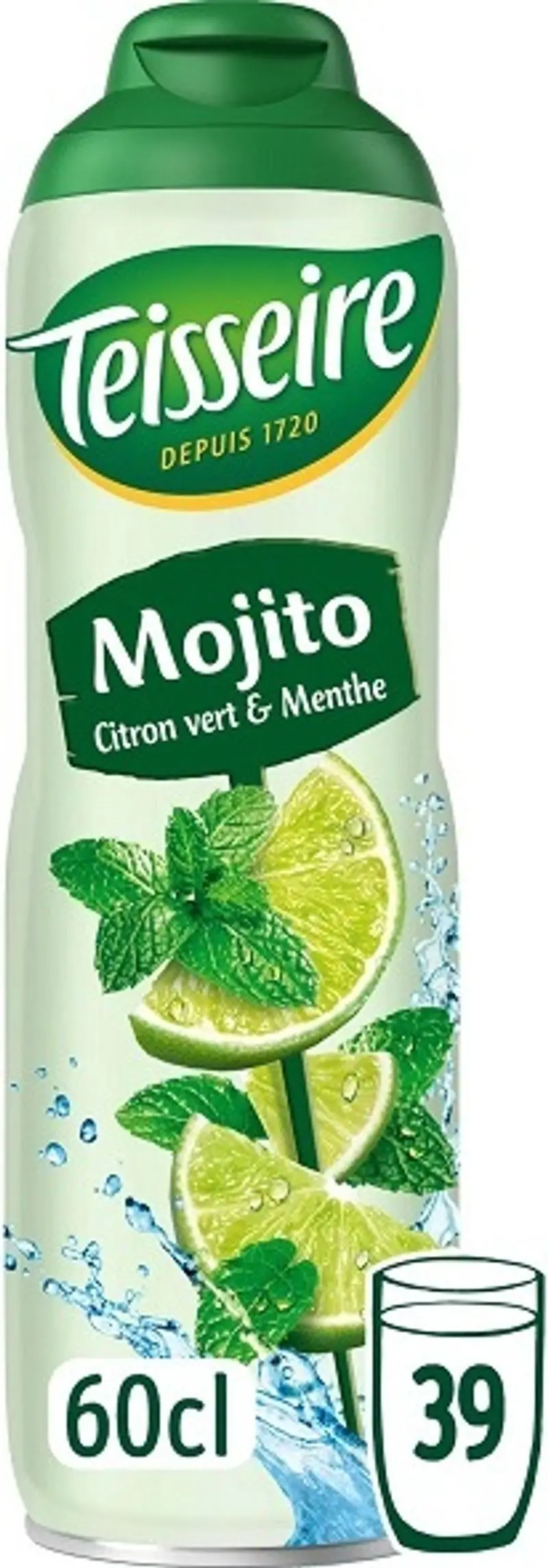 Mojito Cordial Concentrate – 600Ml Mint-Lime Mix For Mocktails 1