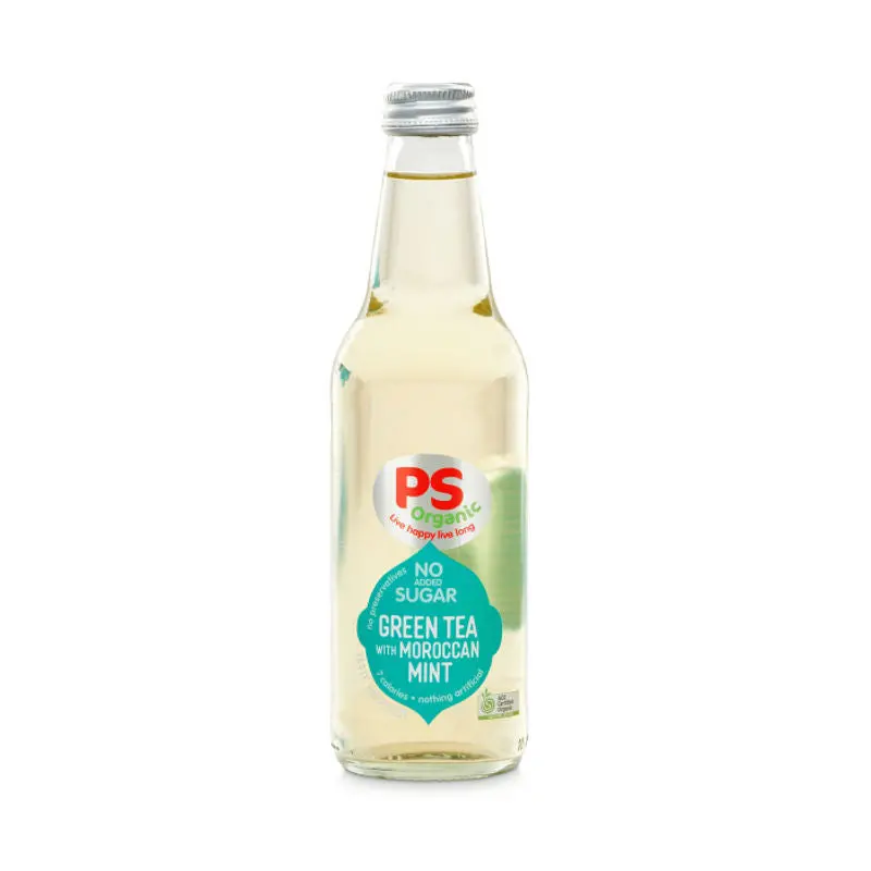 Moroccan Mint Green Tea, Unsweetened, Refreshing Herbal Blend, 330Ml Can 1