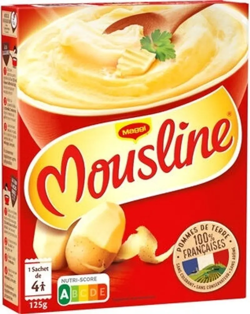 Mousseline-Style Mashed Potatoes – Ready-To-Serve Gourmet Side, 125 G (#127270) 1