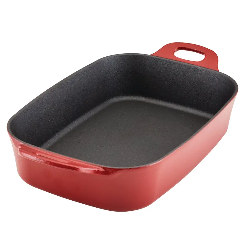 Nitro Cast Iron Roasting Pan – 9" X 13" Heavy-Duty Design 1