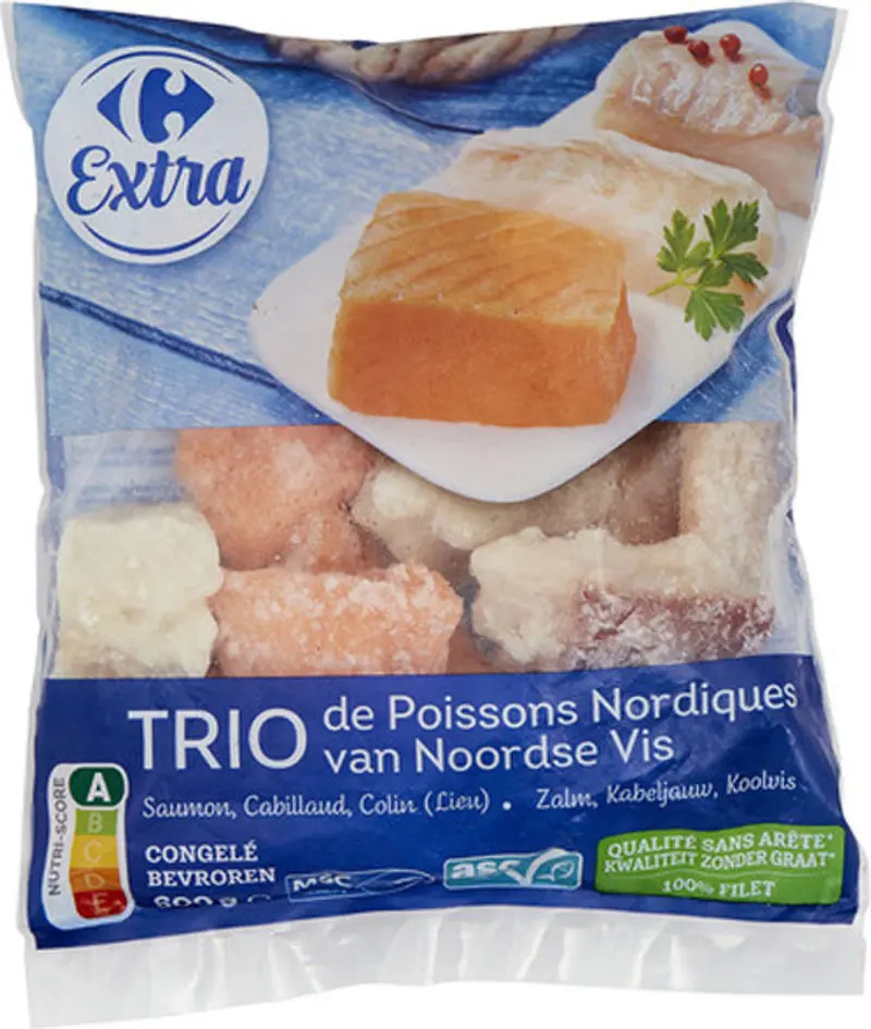 Nordic Fish Trio – 600G Assorted White Fish Pack 1