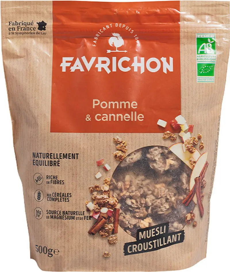 Organic Apple Cinnamon Muesli – 500G Warm Spice Blend (#122182) 1