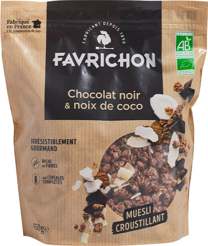 Organic Chocolate-Coconut Muesli – 450G Tropical Blend (#122169) 1