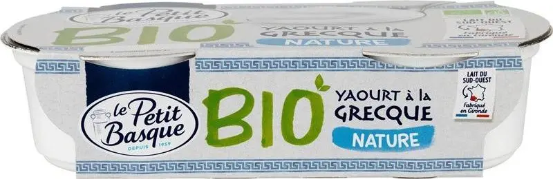 Organic Greek Plain Yogurt, 150G – Certified Organic, Creamy & Unsweetened 1