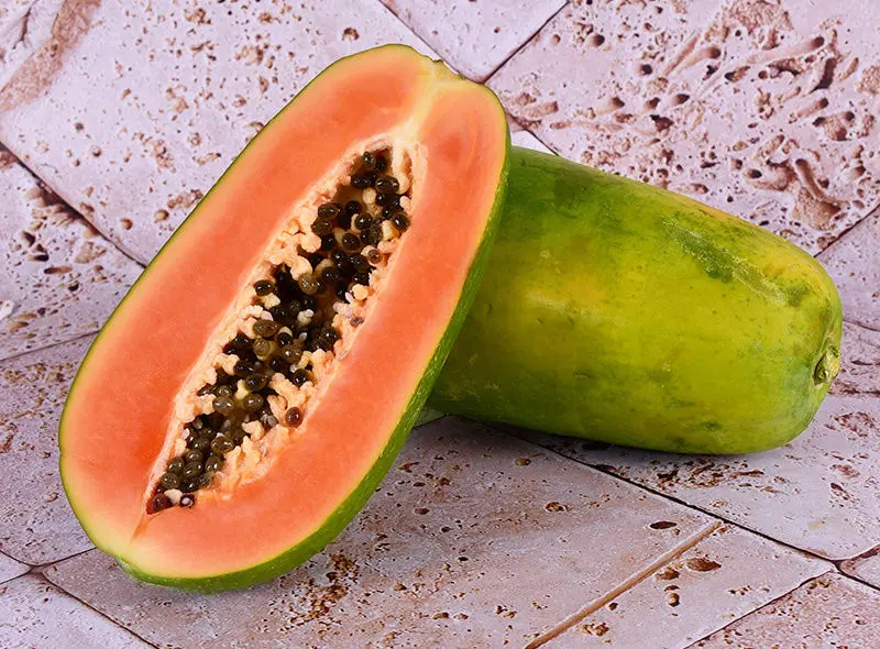 Organic Green Papaya – Whole Fruit, Approx. Weight (#125812) 1