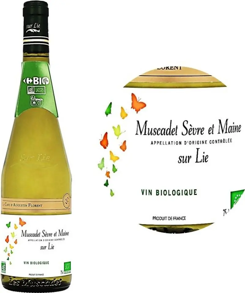 Organic Muscadet Sèvre-Et-Maine Sur Lie White Wine Aop – 2024 & 2022 Vintages, 75Cl 1