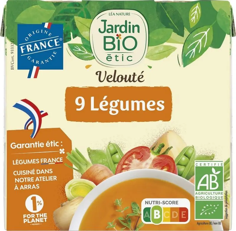 Organic Nine-Vegetable Soup – 330Ml Mini Carton 1