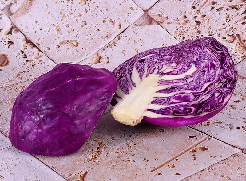 Organic Red Cabbage – 500G Head, Fresh Produce (#125836) 1