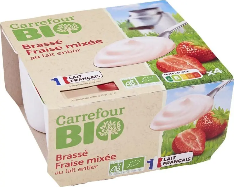 Organic Strawberry Yogurt – 125G Pure Fruit-Infused Cultured Dairy 1