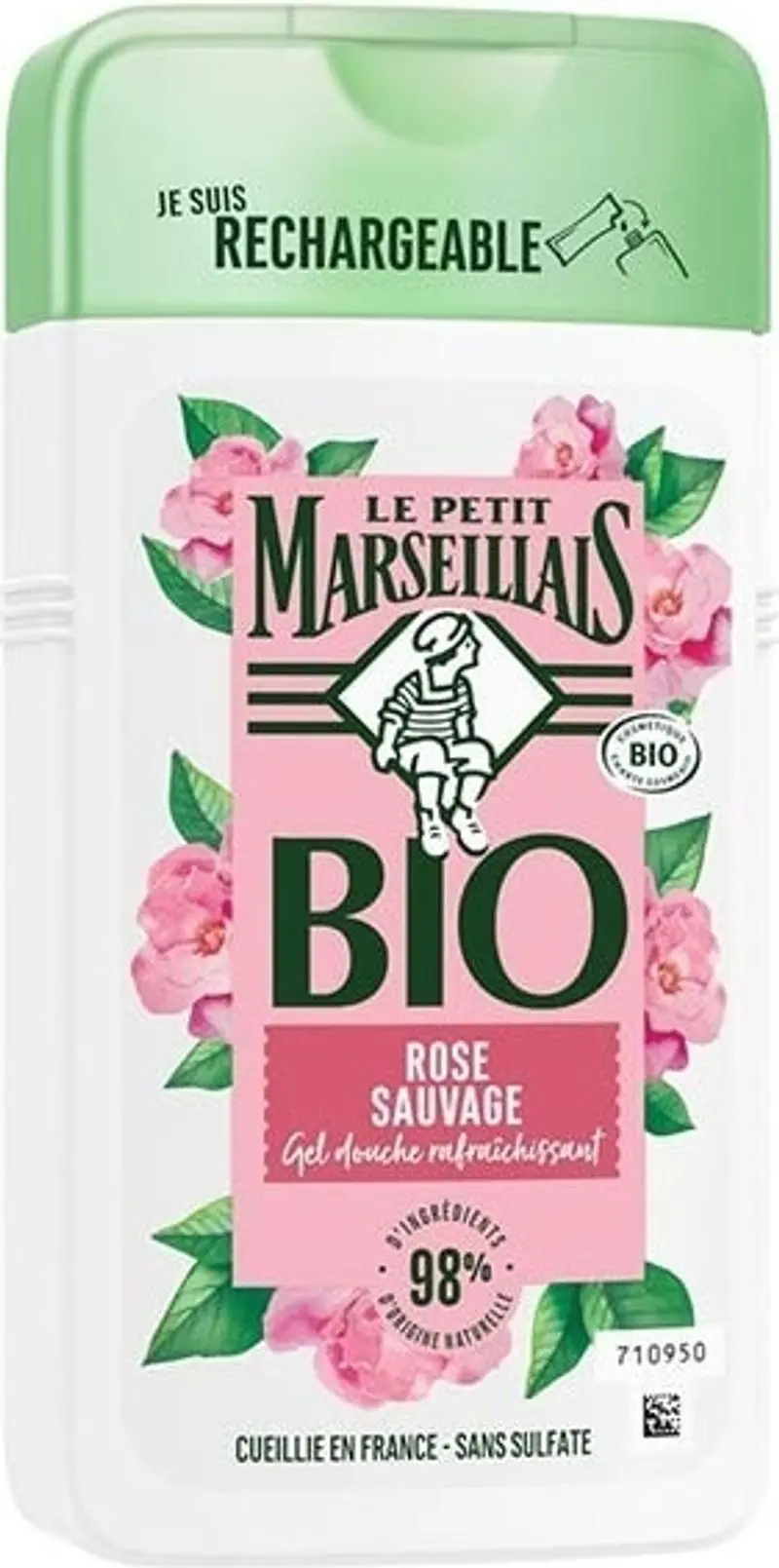 Organic Wild Rose Soothing Shower Gel – 250Ml 1