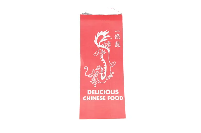 Oriental-Print Bbq Foil Pouch – 16 Oz Heat-Sealable Serving Bag 1