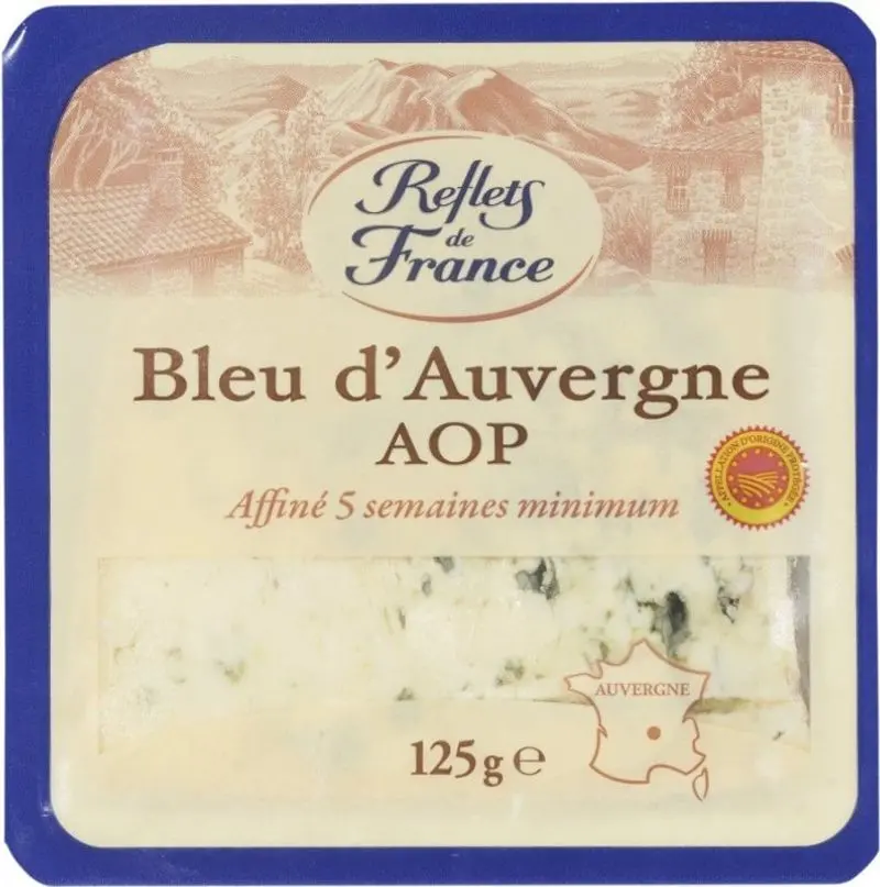 Pdo Bleu D’Auvergne Gourmet Blue Cheese, 125G 1