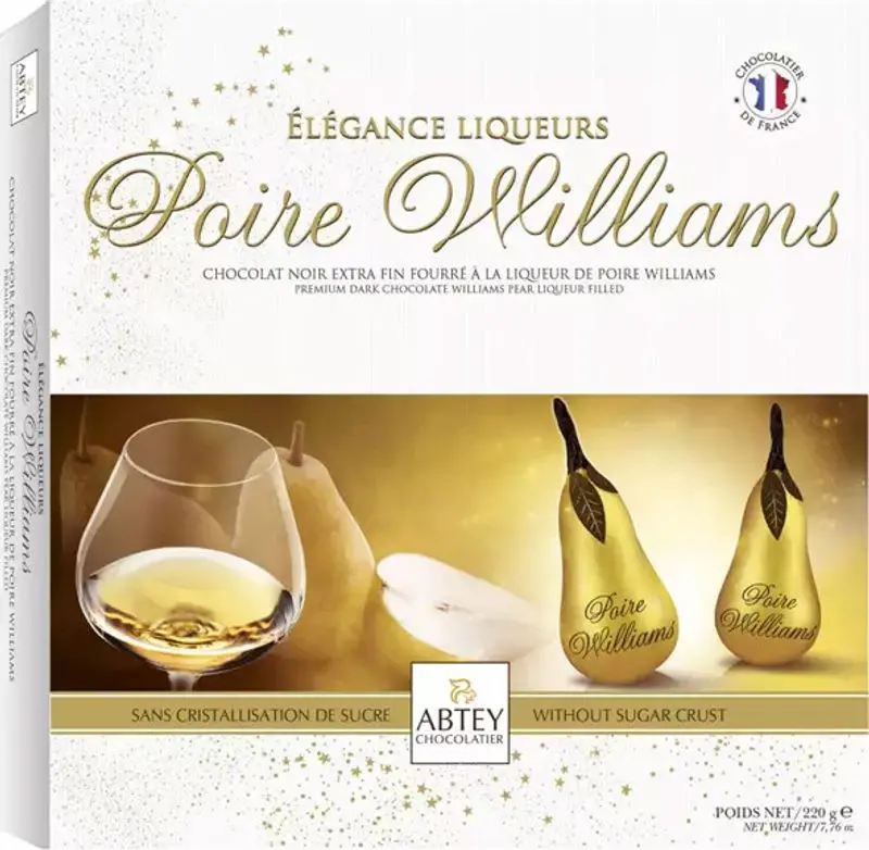 Pear Liqueur Chocolate Gift Box – 220G 1
