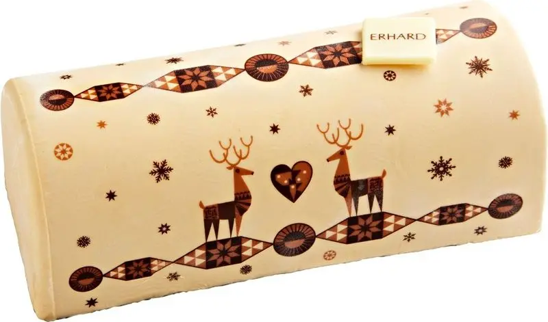 Pear & Salted Caramel Ice Cream Log – 490G Elegant Gourmet Frozen Dessert 1